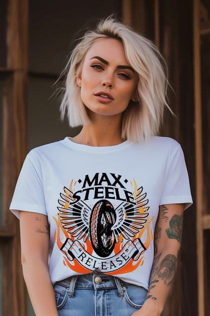 Max Steele T - Shirt - Caffeineandcurses - Tate James