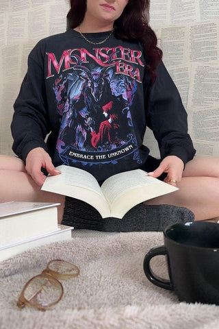Monster Era Sweatshirt - Caffeineandcurses - Caffeine and Curses
