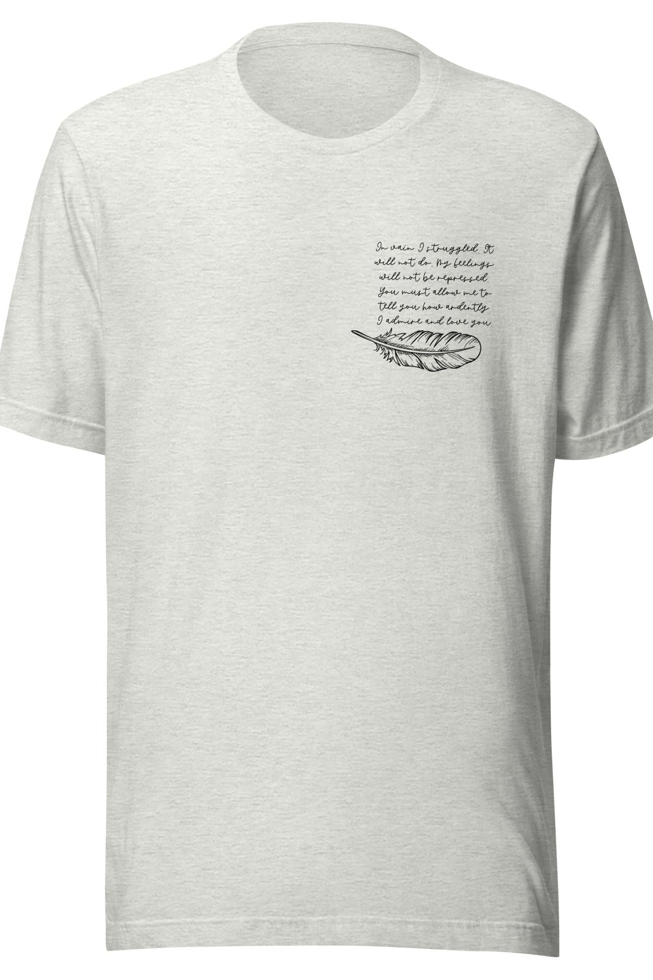 Mr Darcys Proposal Literary T - Shirt - Caffeineandcurses - Jane Austen