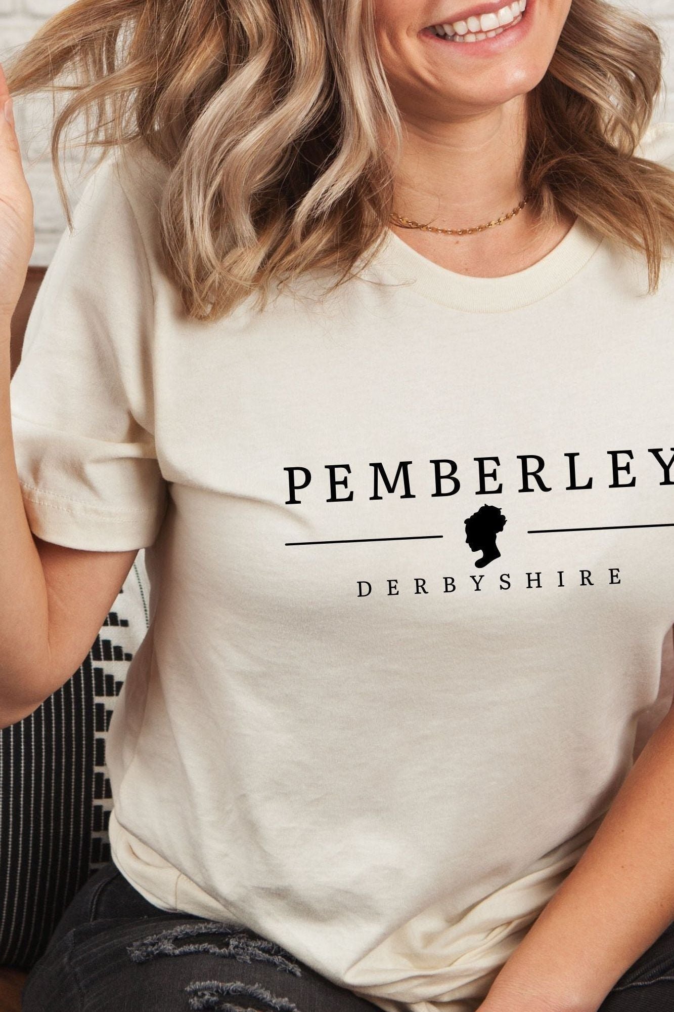 PEMBERLEY TSHIRT - Caffeineandcurses - Jane Austen