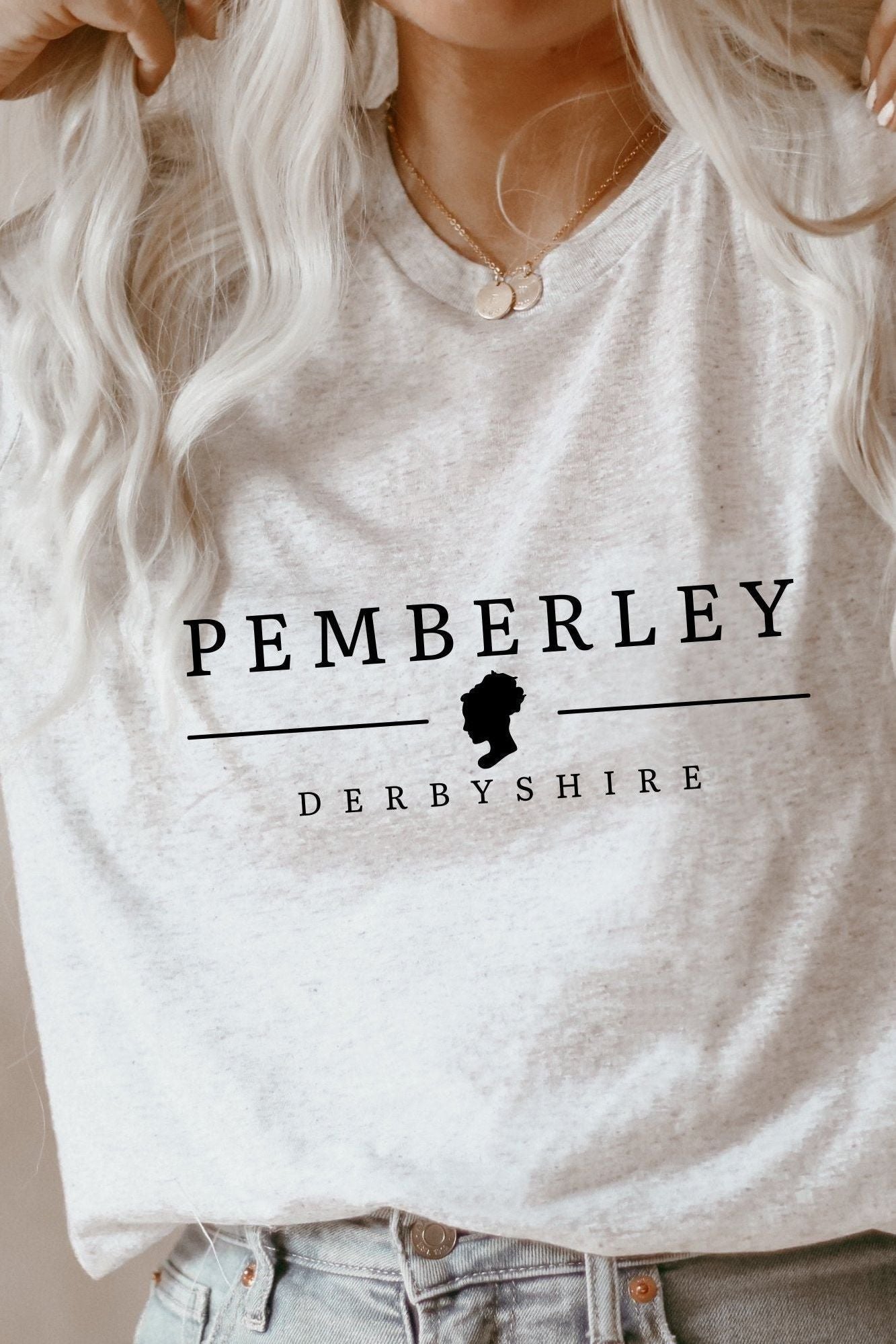 PEMBERLEY TSHIRT - Caffeineandcurses - Jane Austen