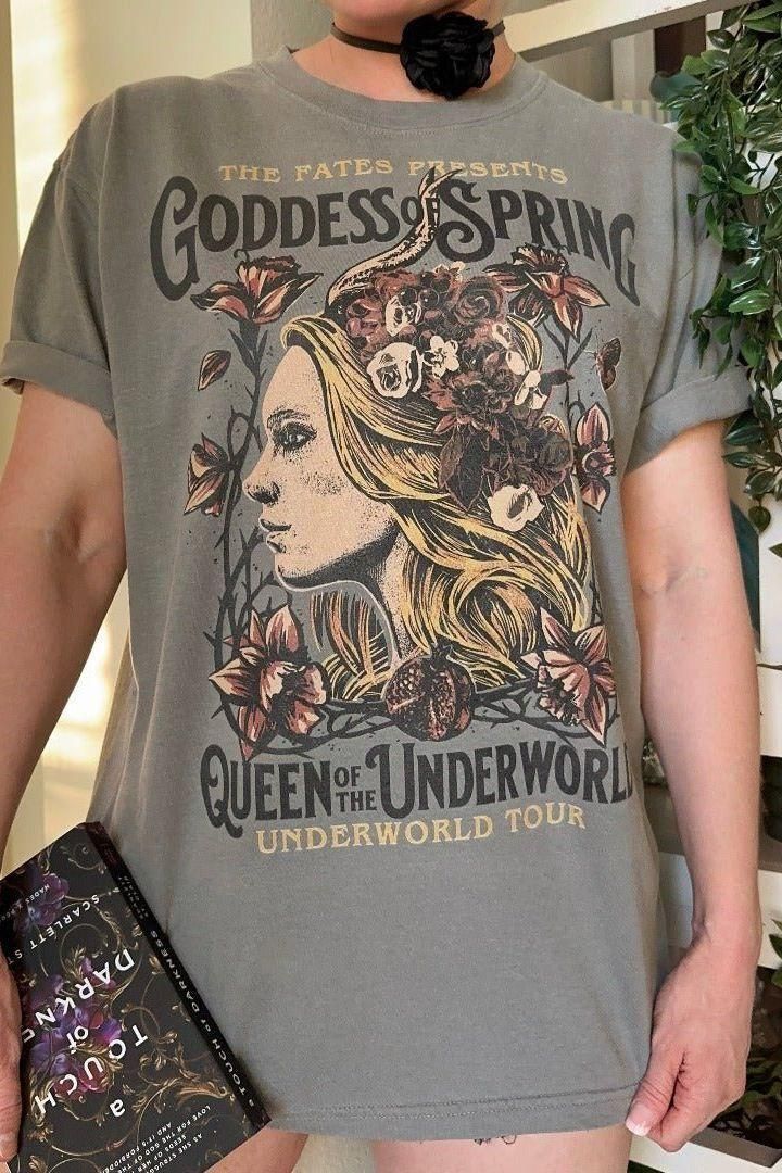 Persephone T - Shirt - Caffeineandcurses - Scarlett St. Clair