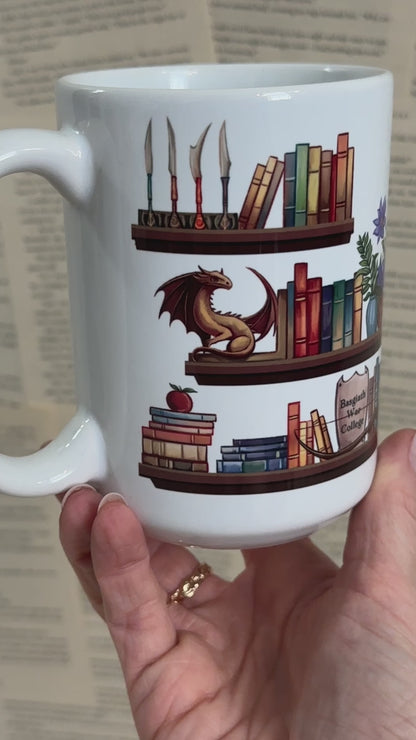 Fourth Wing Shelfie Mug | Fourth Wing Merch