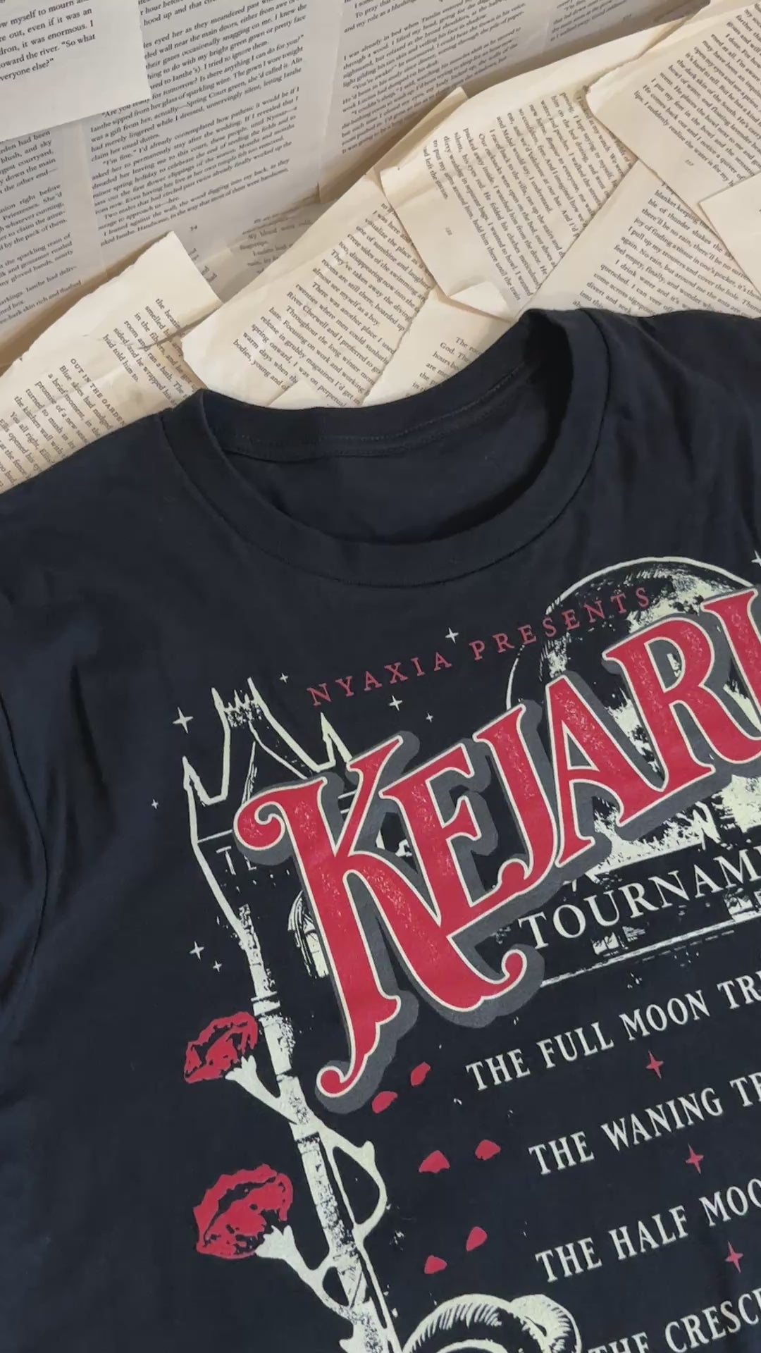 Kejari T-Shirt | Crowns of Nyaxia Merch