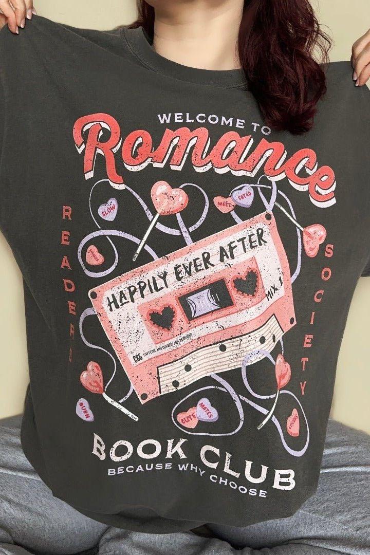 ROMANCE BOOK CLUB SHIRT - Caffeineandcurses - Caffeine and Curses