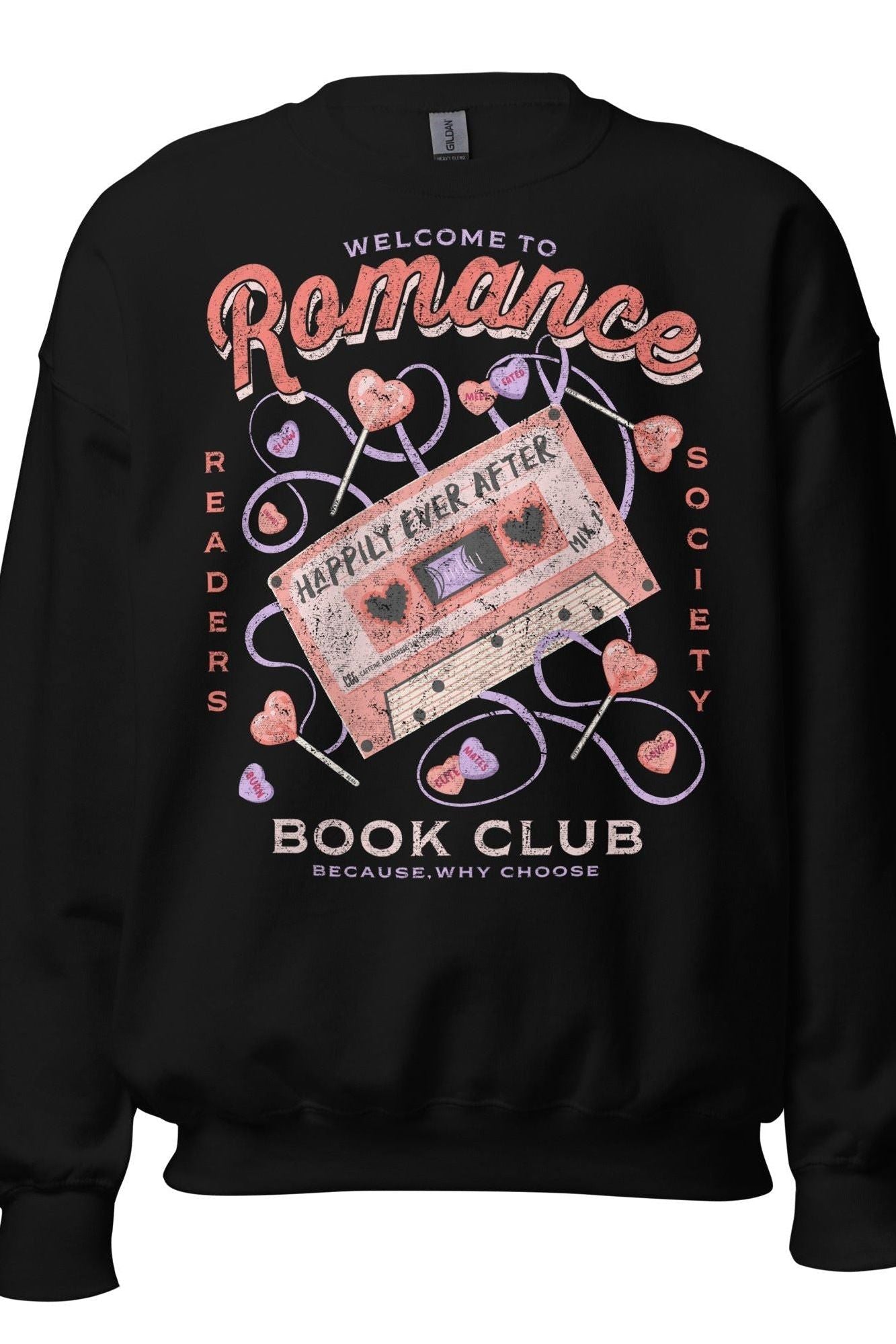 Romance Book Club Sweatshirt - Caffeineandcurses - Caffeine and Curses