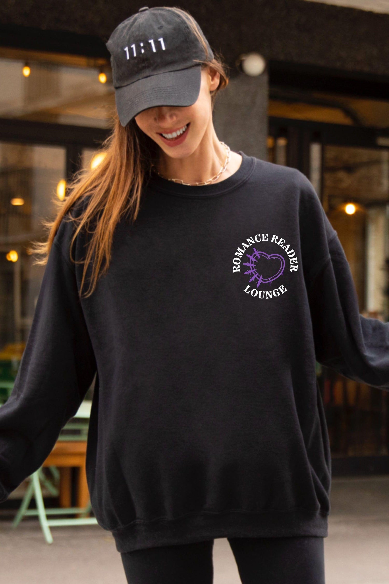 Romance Reader Lounge Sweatshirt - Caffeineandcurses - Caffeine and Curses