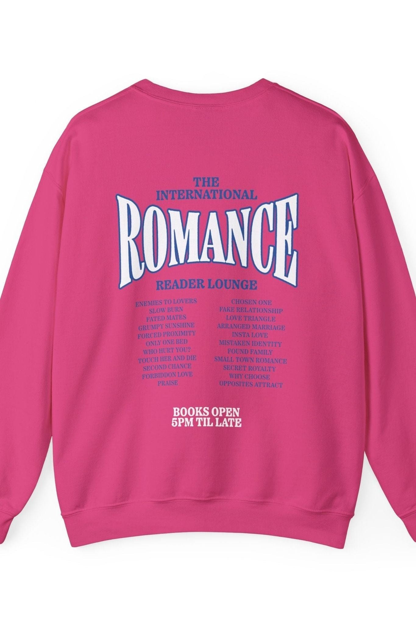 Romance Reader Lounge Sweatshirt - Caffeineandcurses - Caffeine and Curses