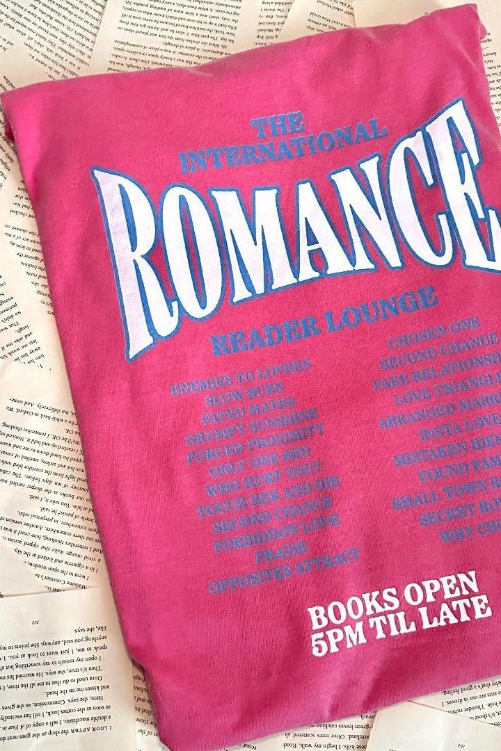 Romance Reader Lounge T - Shirt - Caffeineandcurses - Caffeine and Curses