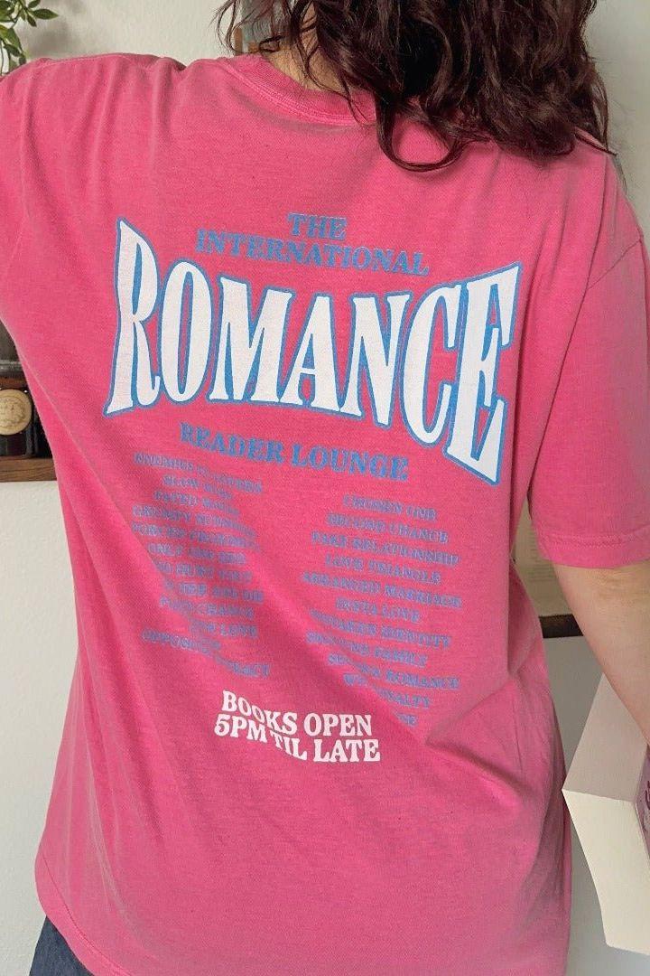 Romance Reader Lounge T - Shirt - Caffeineandcurses - Caffeine and Curses