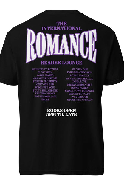 Romance Reader Lounge T - Shirt - Caffeineandcurses - Caffeine and Curses