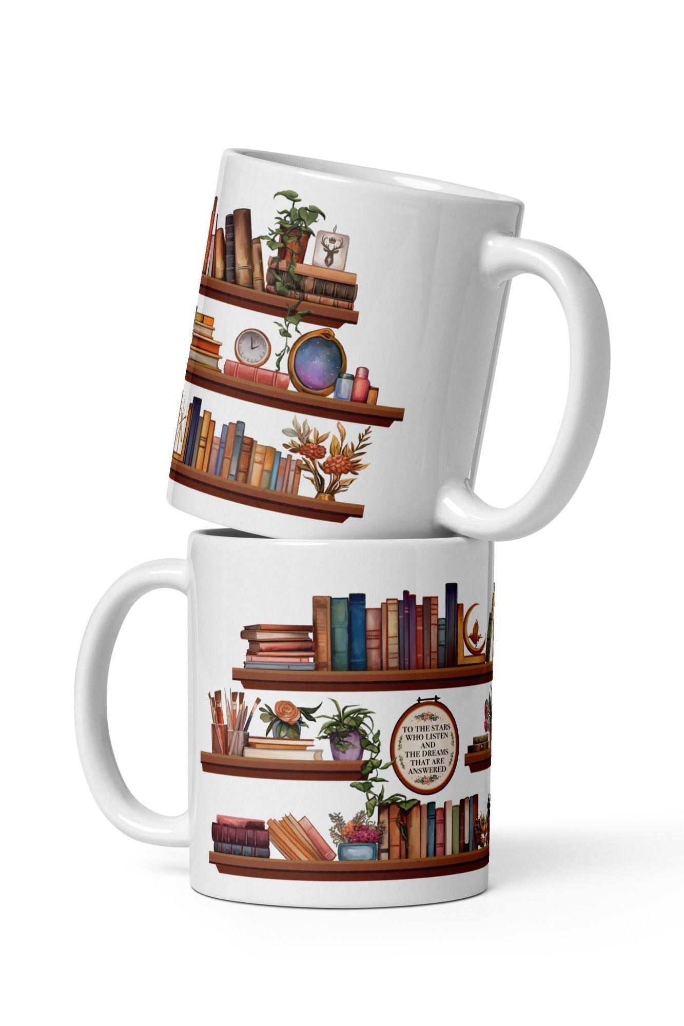 Sarah J Maas Shelfie Mug - Caffeineandcurses - Sarah J Maas