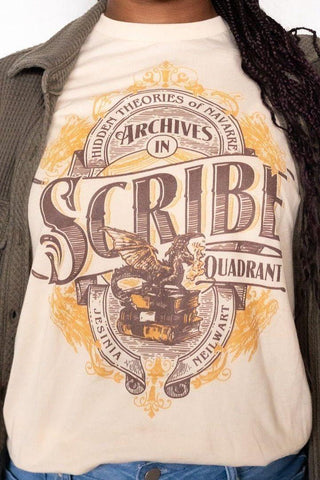 Scribe T - Shirt - Caffeineandcurses - Rebecca Yarros