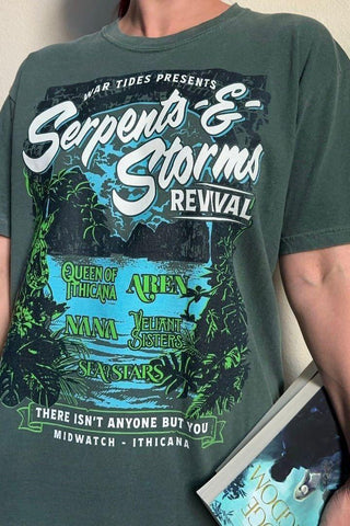 Serpents and Storms Shirt - Caffeineandcurses - Danielle L. Jensen