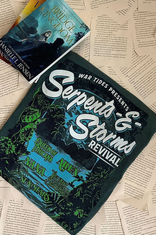 Serpents and Storms Shirt - Caffeineandcurses - Danielle L. Jensen