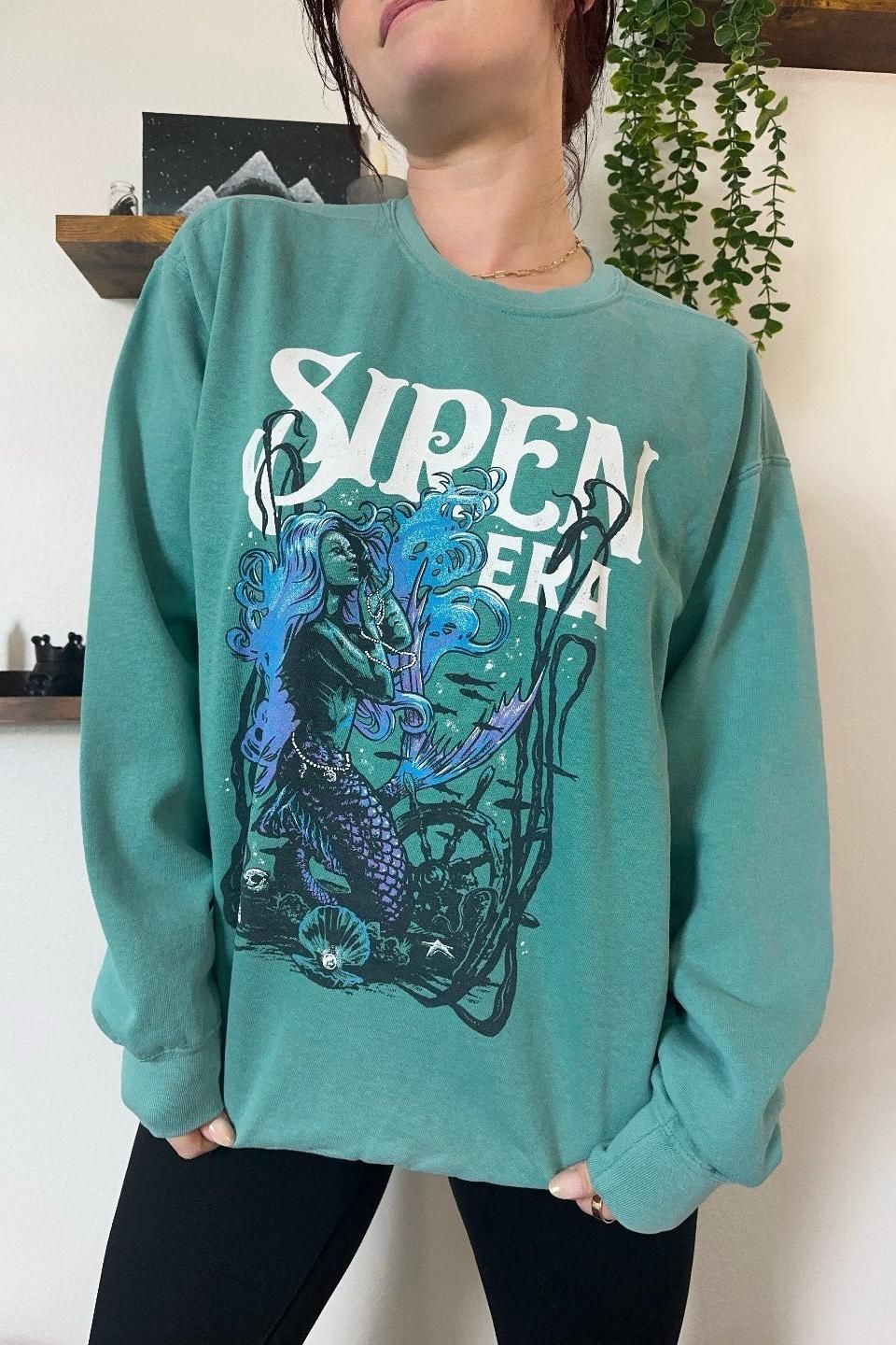 Siren Era Sweatshirt - Caffeineandcurses - Caffeine and Curses