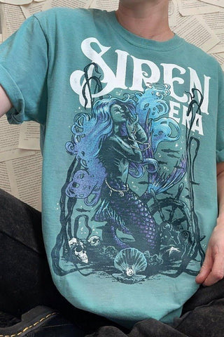 SIREN ERA TSHIRT - Caffeineandcurses - Caffeine and Curses