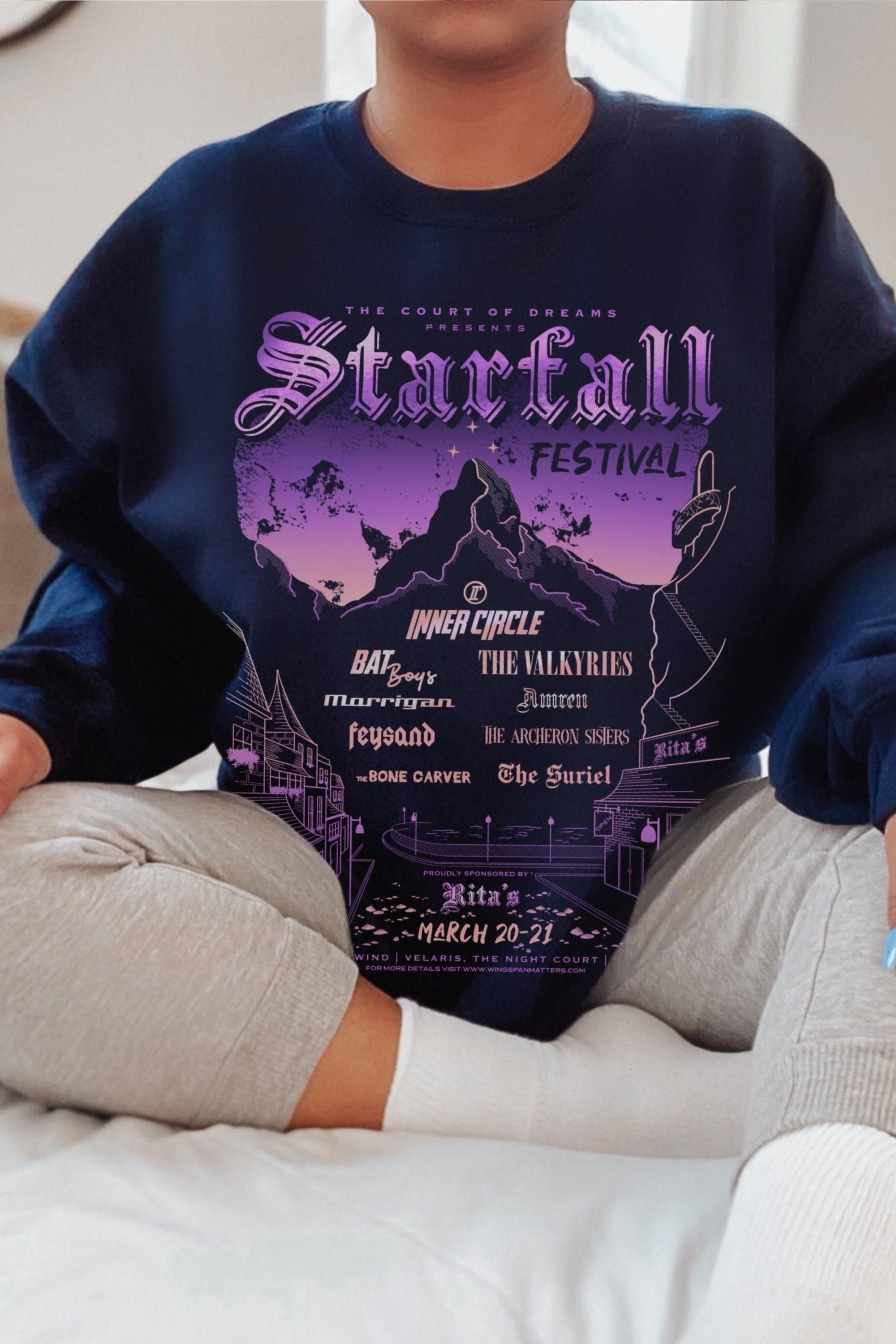 Starfall Sweatshirt - Caffeineandcurses - Sarah J Maas