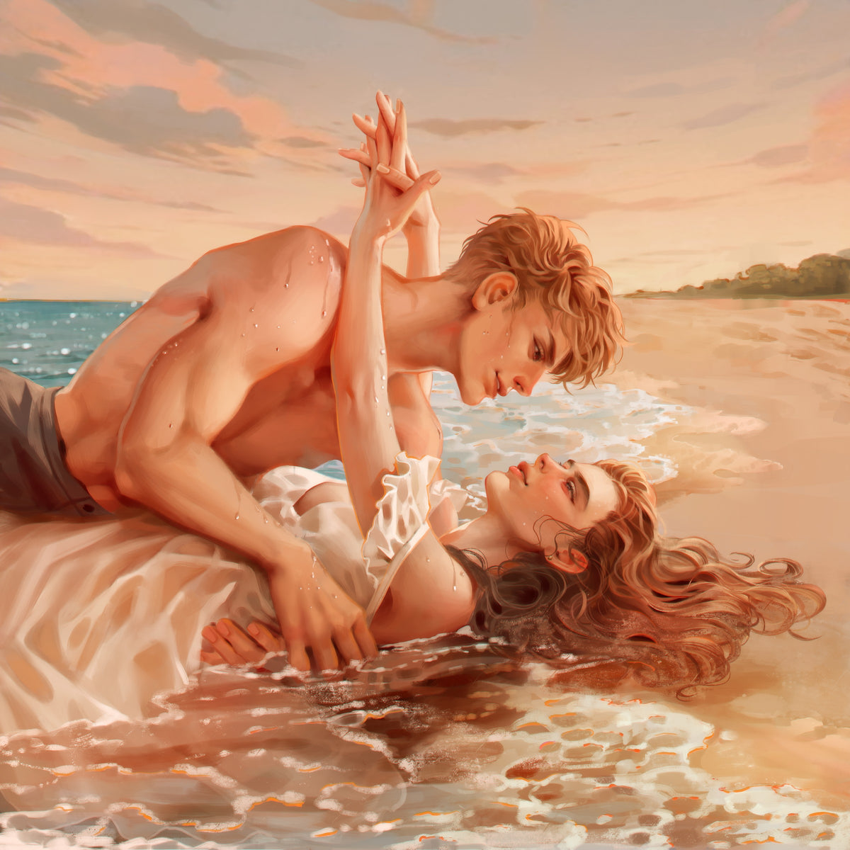 Summer Romance cover art by Luly