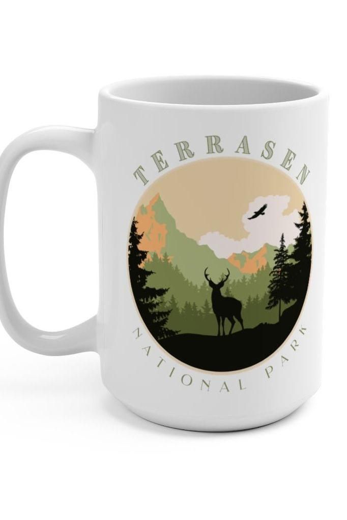 Terrasen National Park Mug - Caffeineandcurses - Sarah J Maas