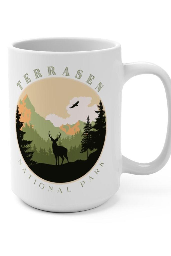 Terrasen National Park Mug - Caffeineandcurses - Sarah J Maas