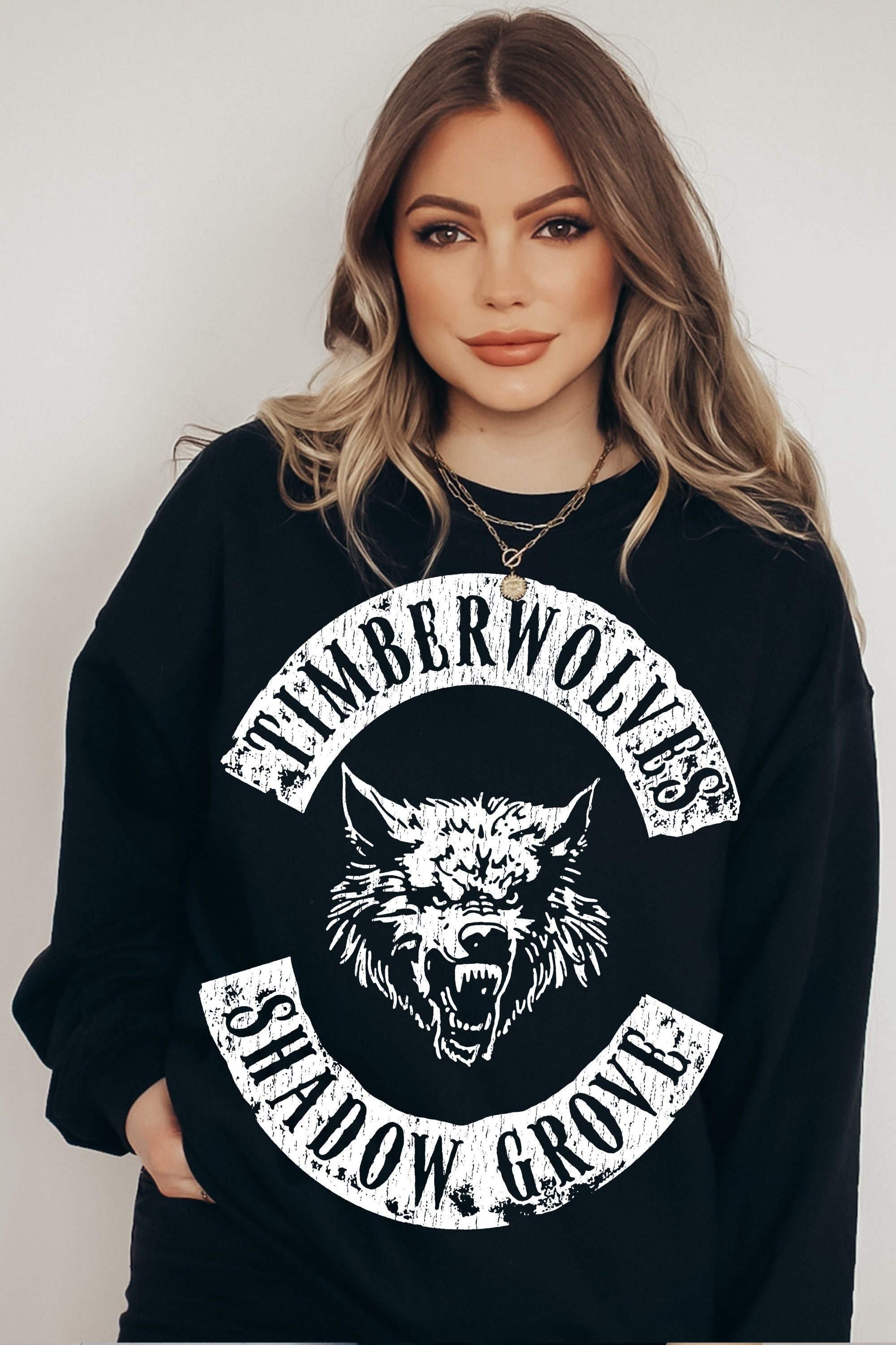 Timberwolves Sweatshirt - Caffeineandcurses - Tate James