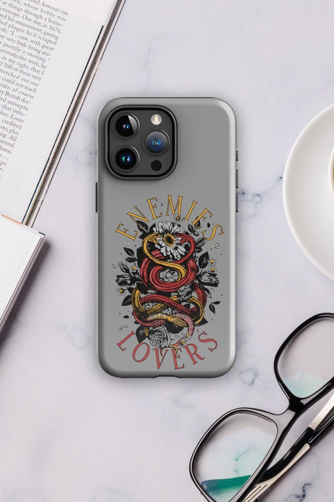 ENEMIES TO LOVERS IPHONE CASE