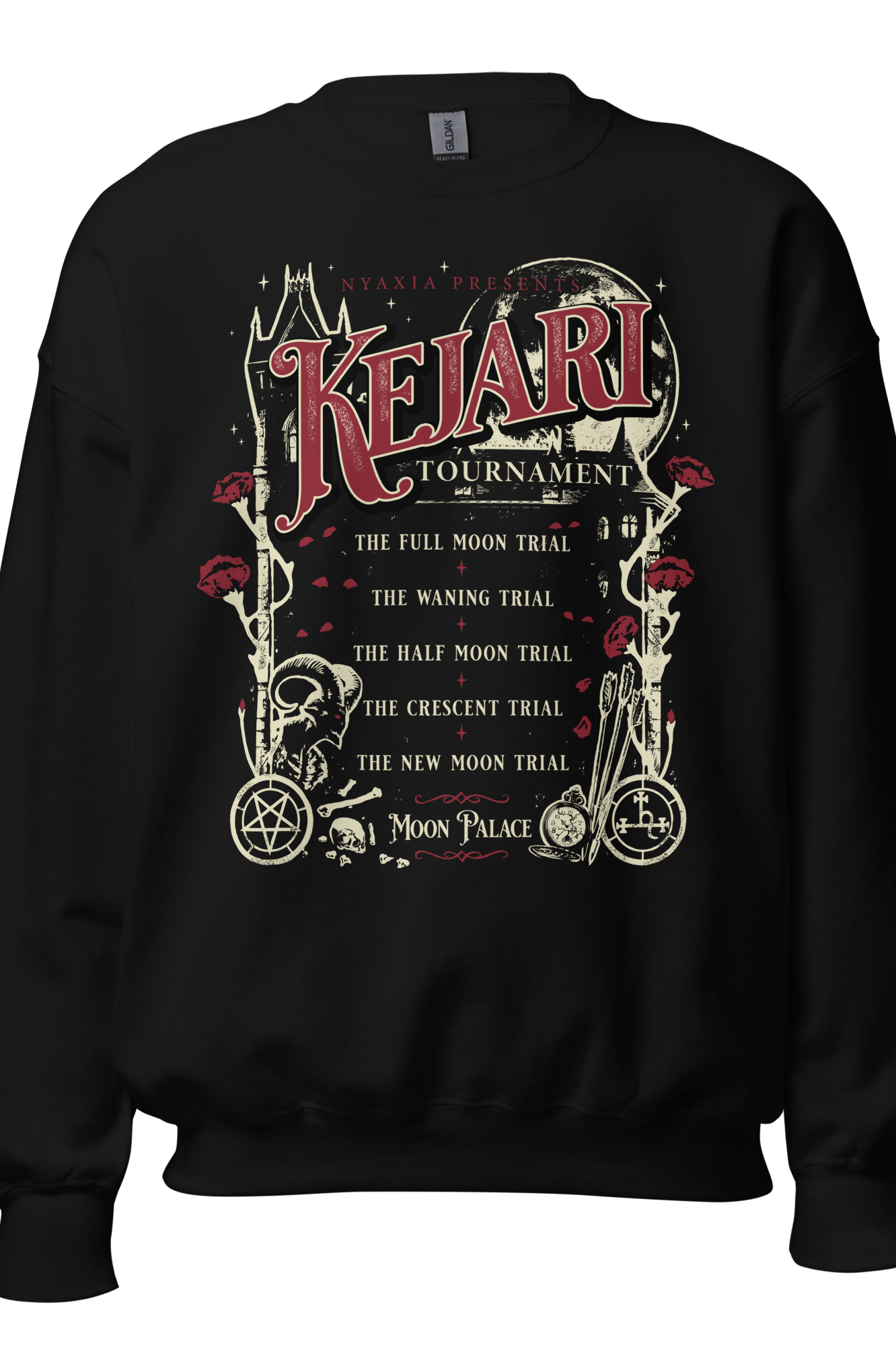 Kejari Sweatshirt | Crowns of Nyaxia Merch