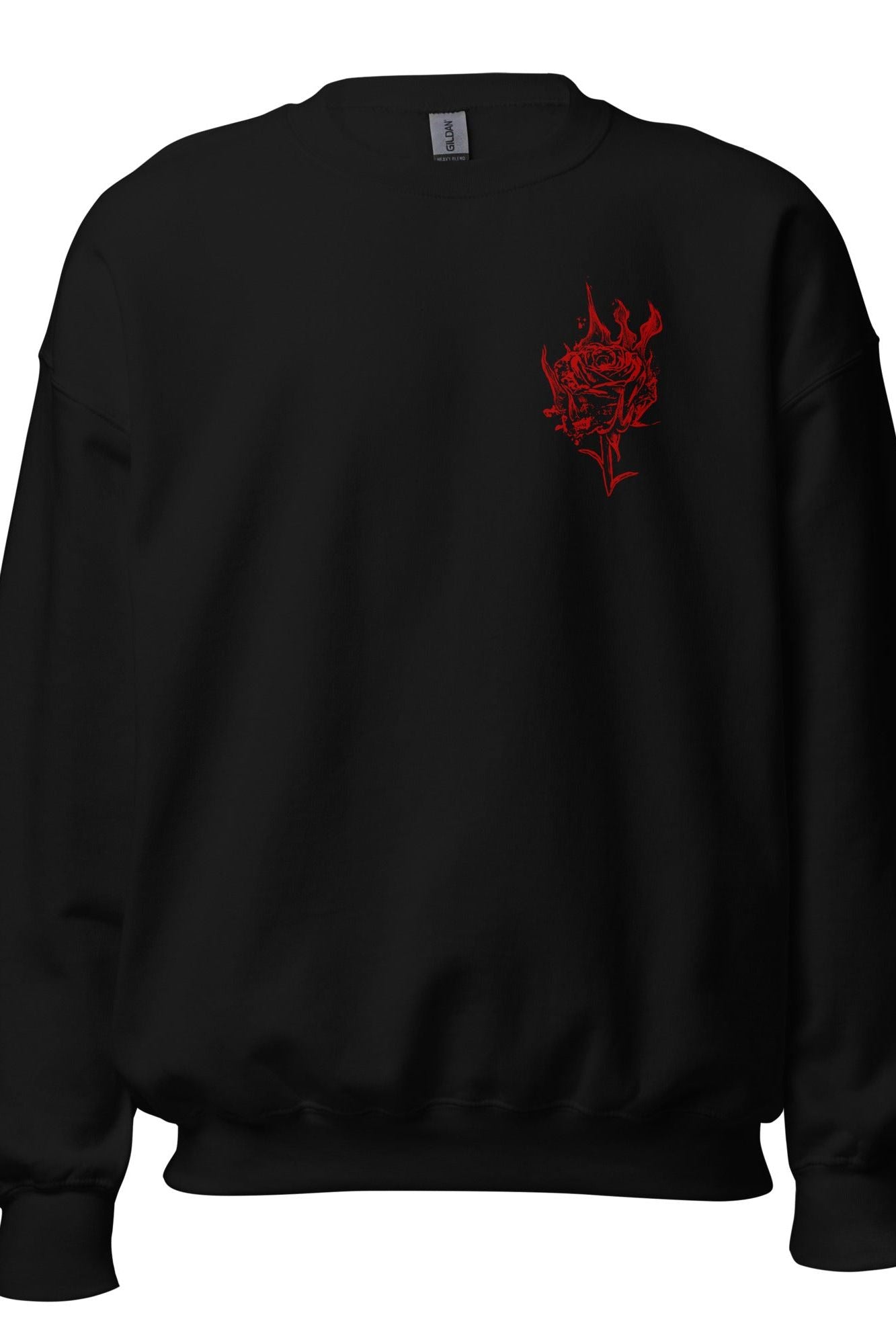 Scorched Rose Sweatshirt | Crowns of Nyaxia Merch