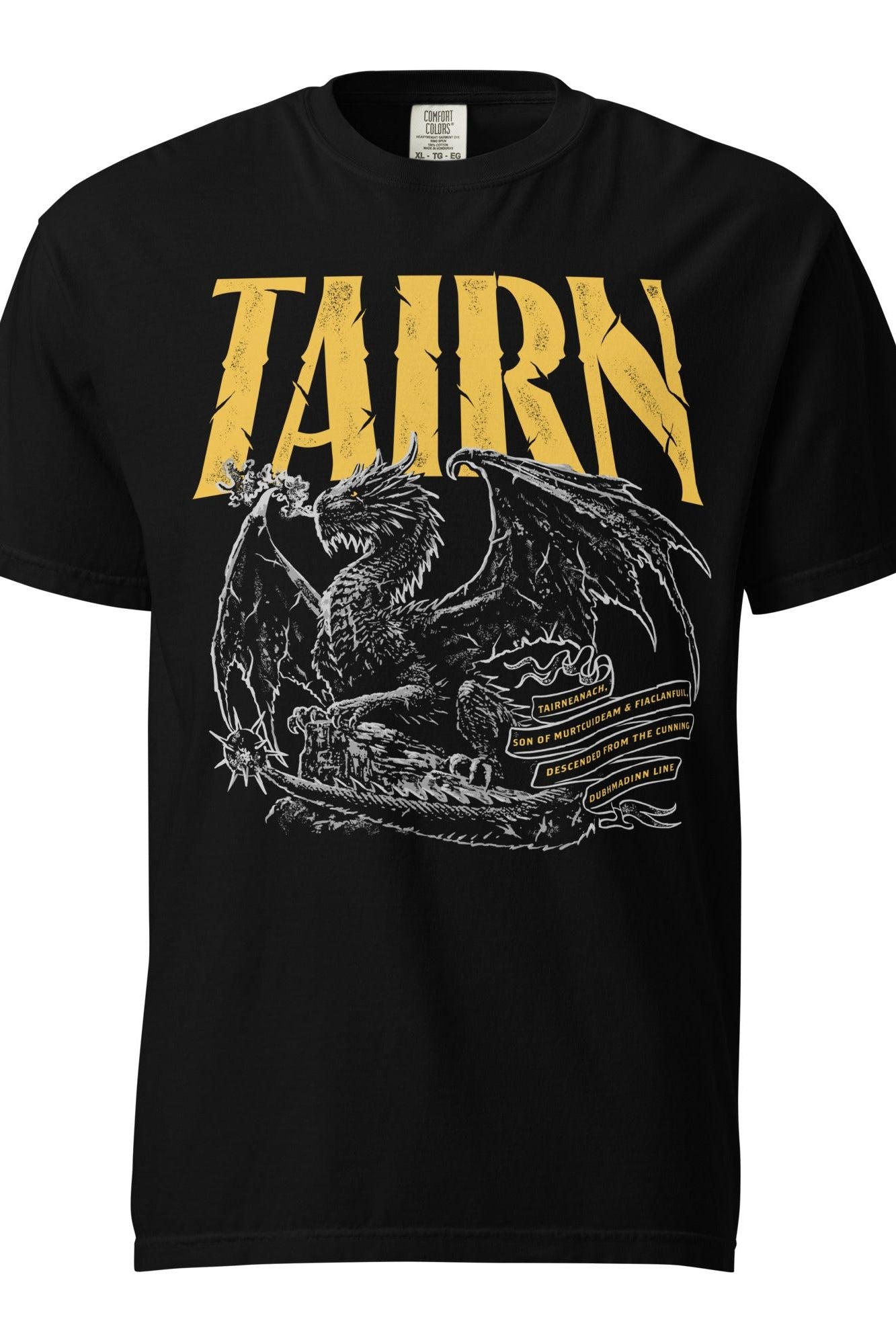 Tairn T-Shirt - Heavyweight | Fourth Wing Merch