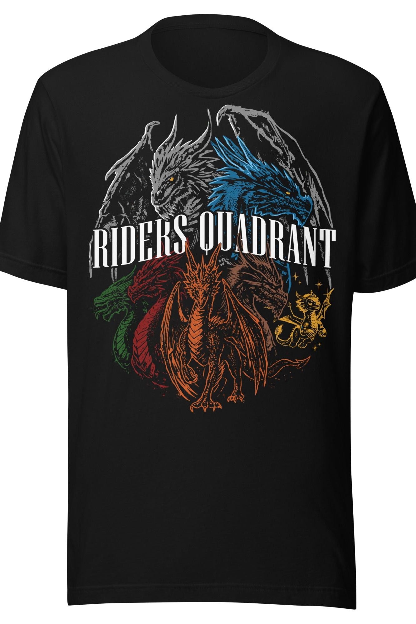 Riders Quadrant T-Shirt (front print) | Fourth Wing Merch