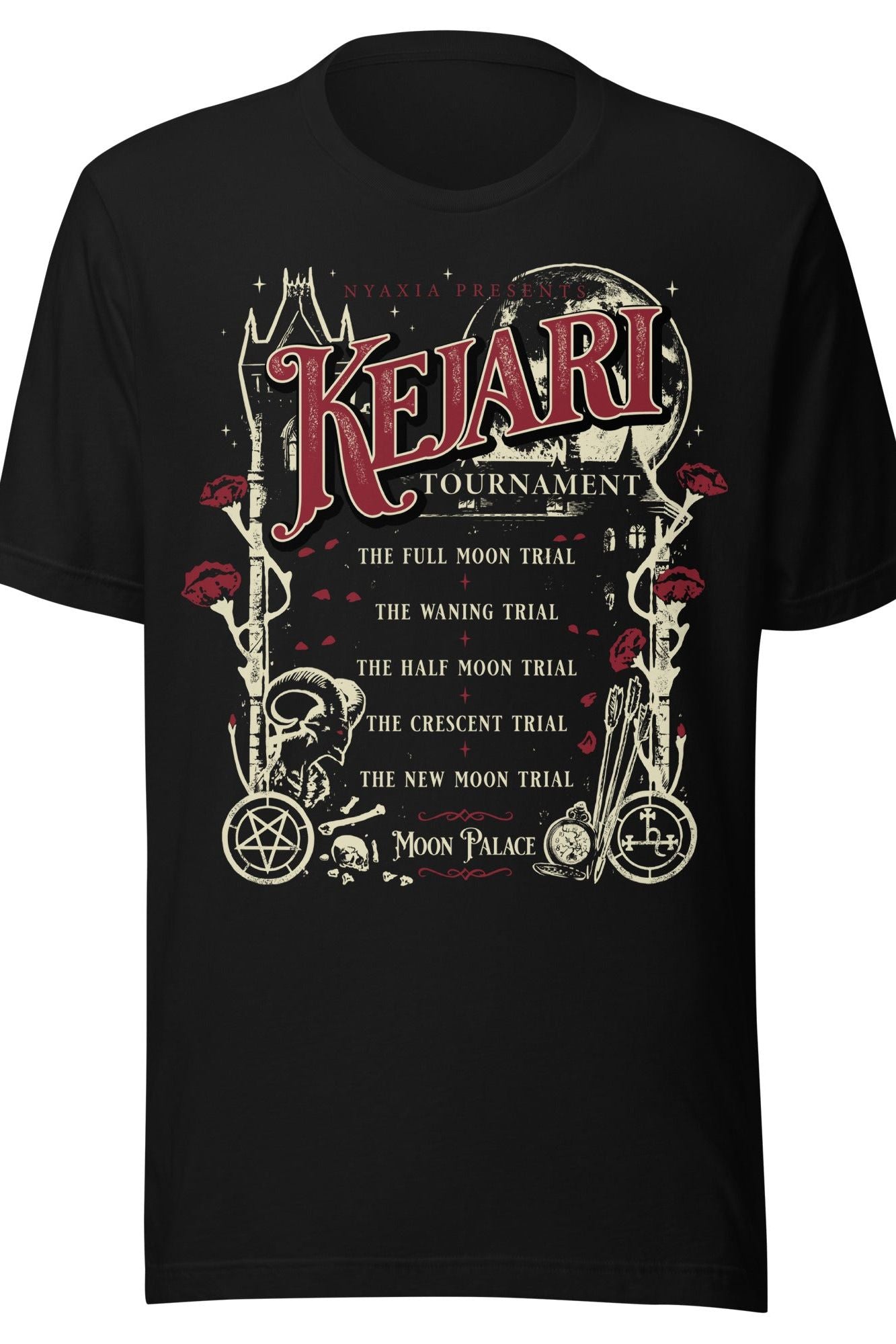 Kejari T-Shirt | Crowns of Nyaxia Merch