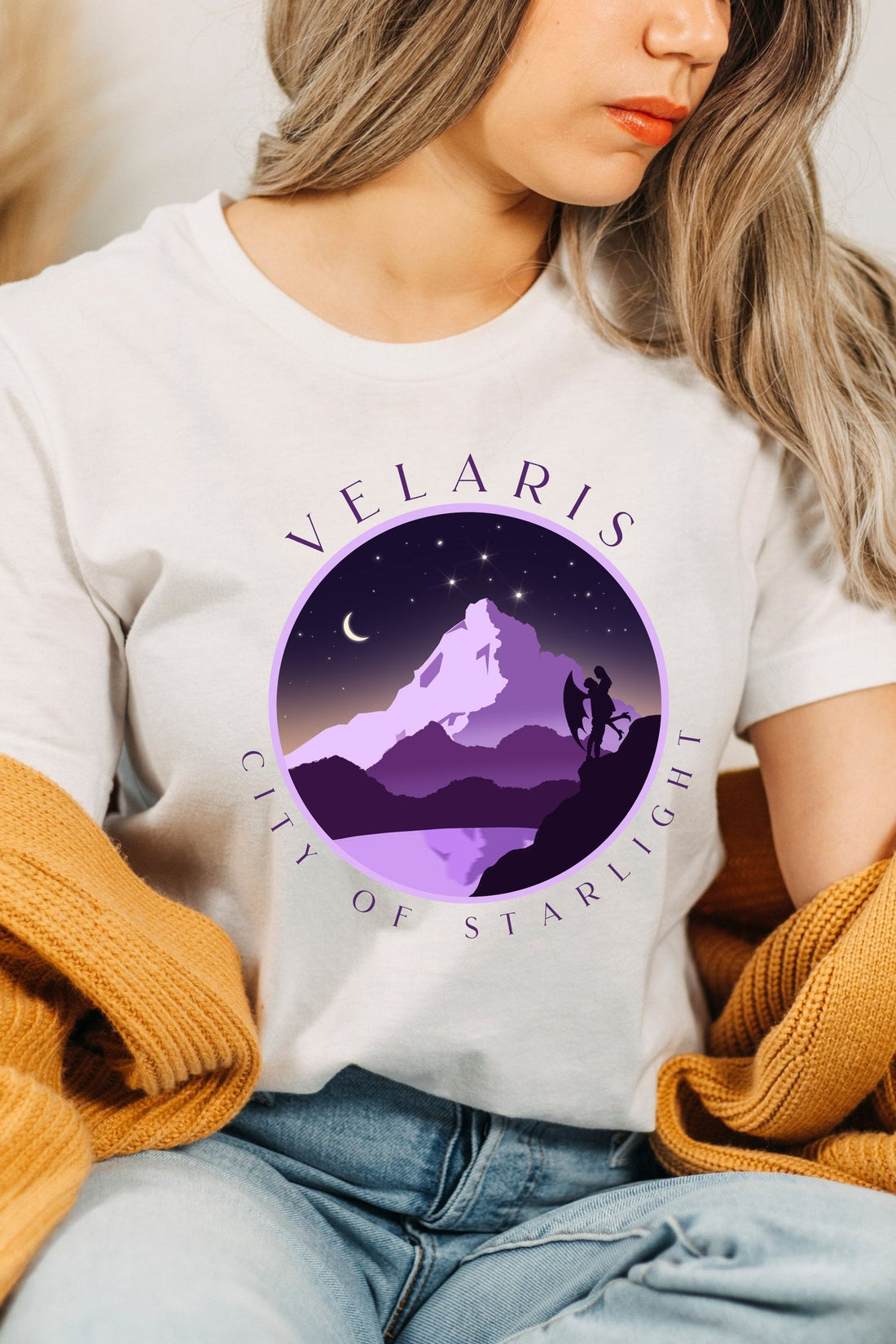 Velaris City of Starlight T - Shirt - Caffeineandcurses - Sarah J Maas