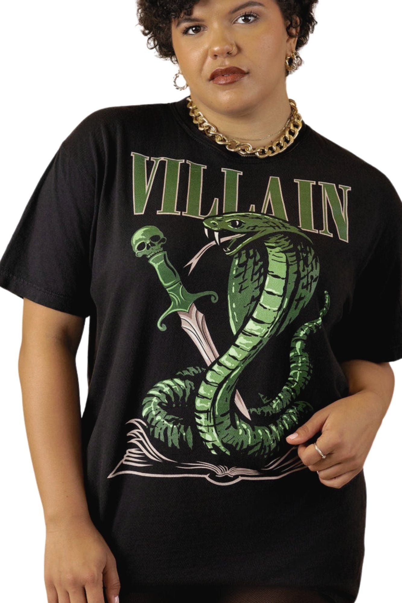 Villain T - Shirt - Caffeineandcurses - Caffeine and Curses