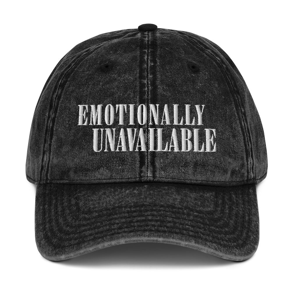 EMOTIONALLY UNAVAILABLE CAP