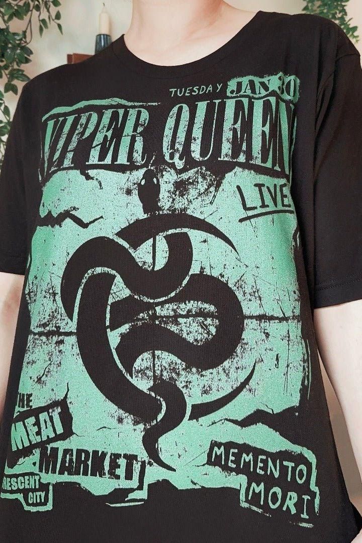 Viper Queen T - Shirt - Caffeineandcurses - Sarah J Maas