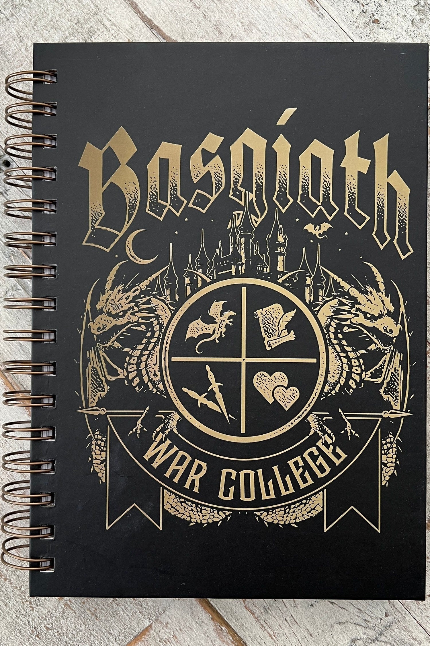 War College Notebook - Caffeineandcurses - Rebecca Yarros