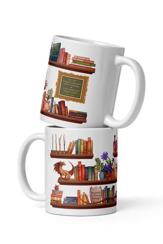 Fourth Wing Shelfie Mug