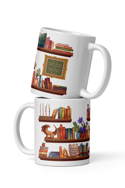 Fourth Wing Shelfie Mug | Fourth Wing Merch