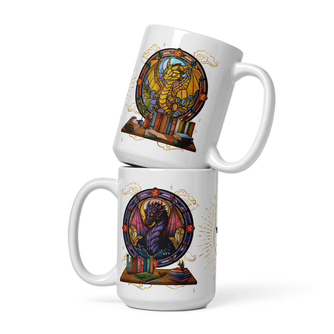 Tairn and Andarna Mug | Fourth Wing Merch