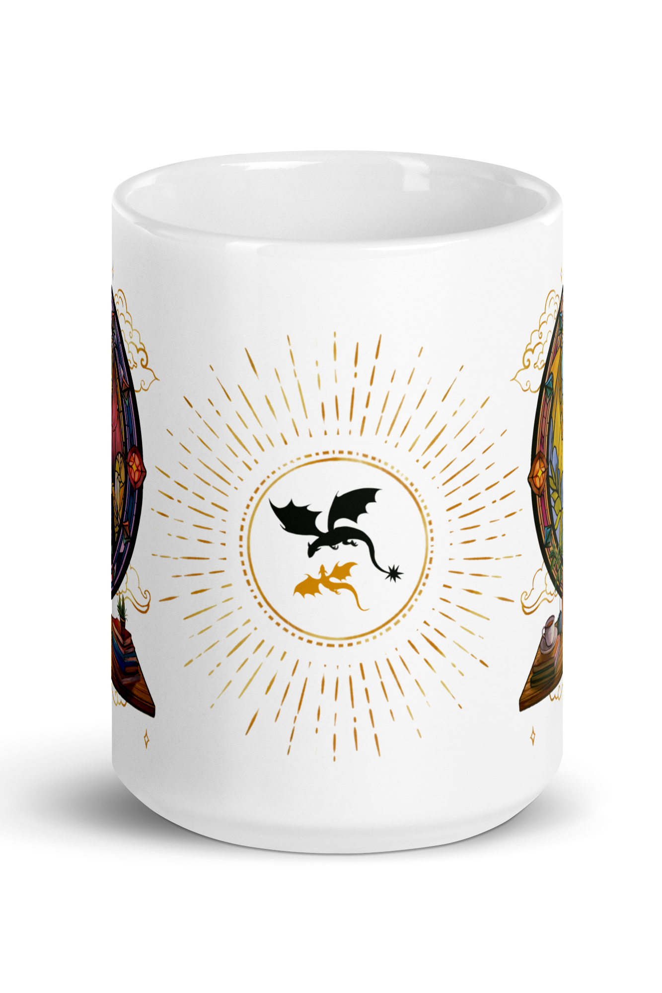 Tairn and Andarna Mug | Fourth Wing Merch