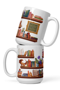 Fourth Wing Shelfie Mug