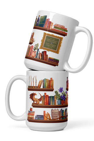 Fourth Wing Shelfie Mug
