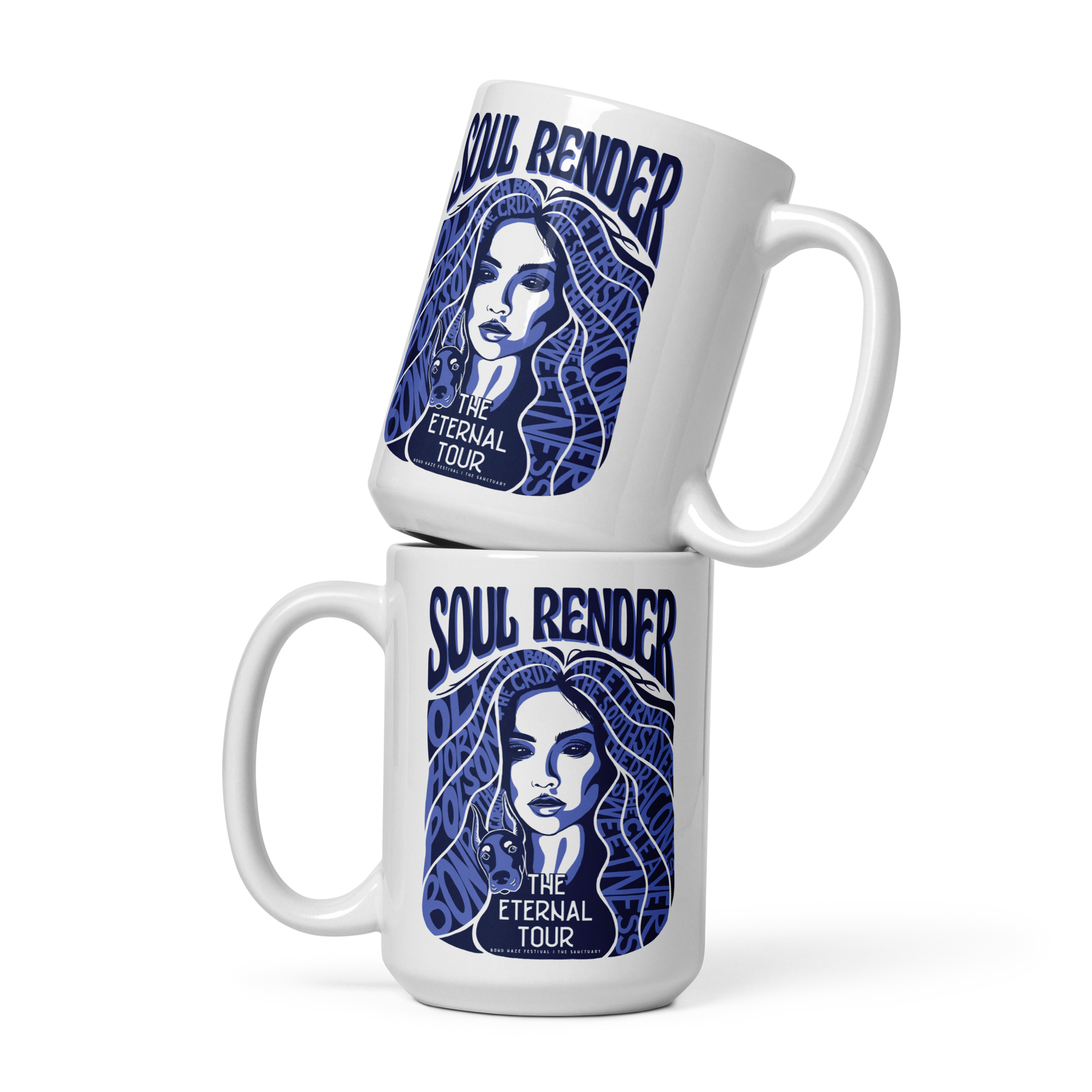 Soul Render Mug — Bonds That Tie merch by J Bree. Coffee for the render of souls. Hand-designed in Australia, officially licensed.