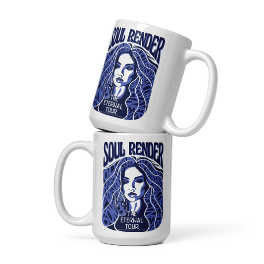 Soul Render Mug — Bonds That Tie merch by J Bree. Coffee for the render of souls. Hand-designed in Australia, officially licensed.
