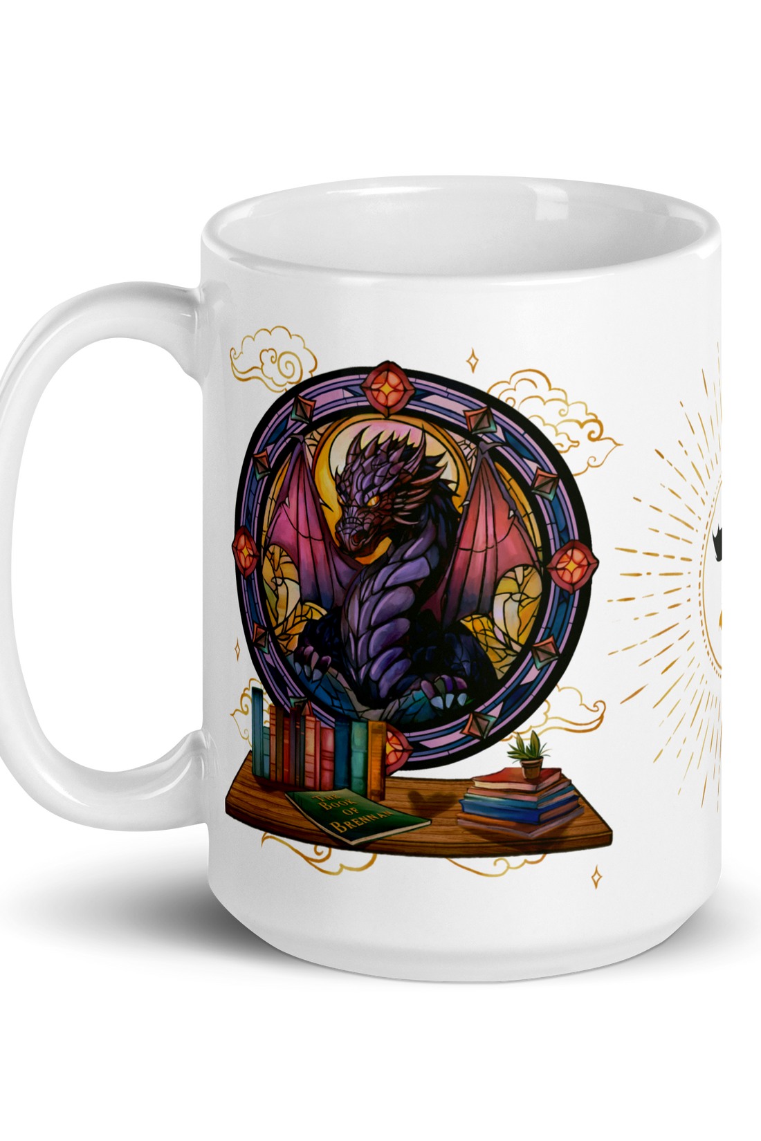 Tairn and Andarna Mug - Fourth Wing Merch
