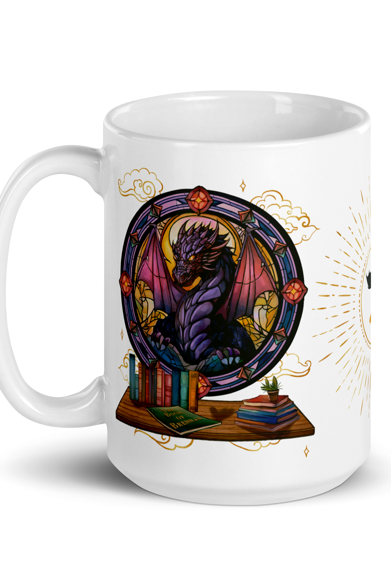 Tairn and Andarna Mug | Fourth Wing Merch