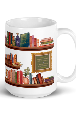 Fourth Wing Shelfie Mug