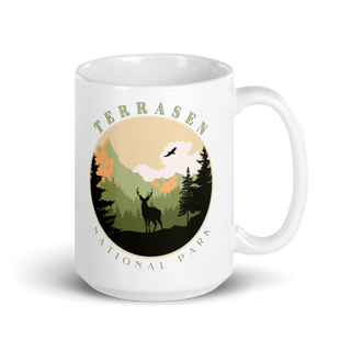 Terrasen National Park Mug - Throne of Glass Merch