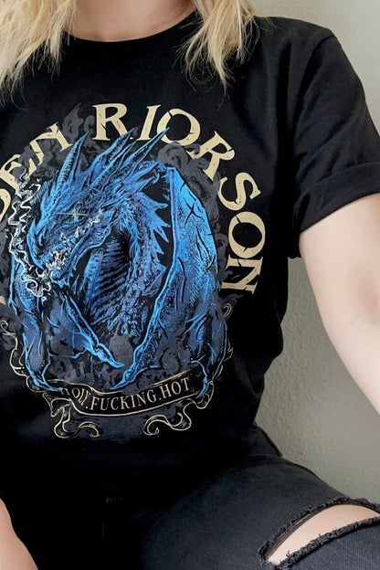 Xaden Riorson T - Shirt - Caffeineandcurses - Rebecca Yarros